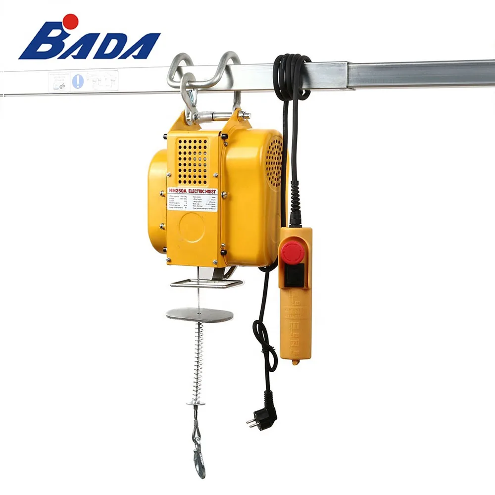 Factory Wholesale Wire Rope and Electric Dolly Suspended Electric Chain Hoist