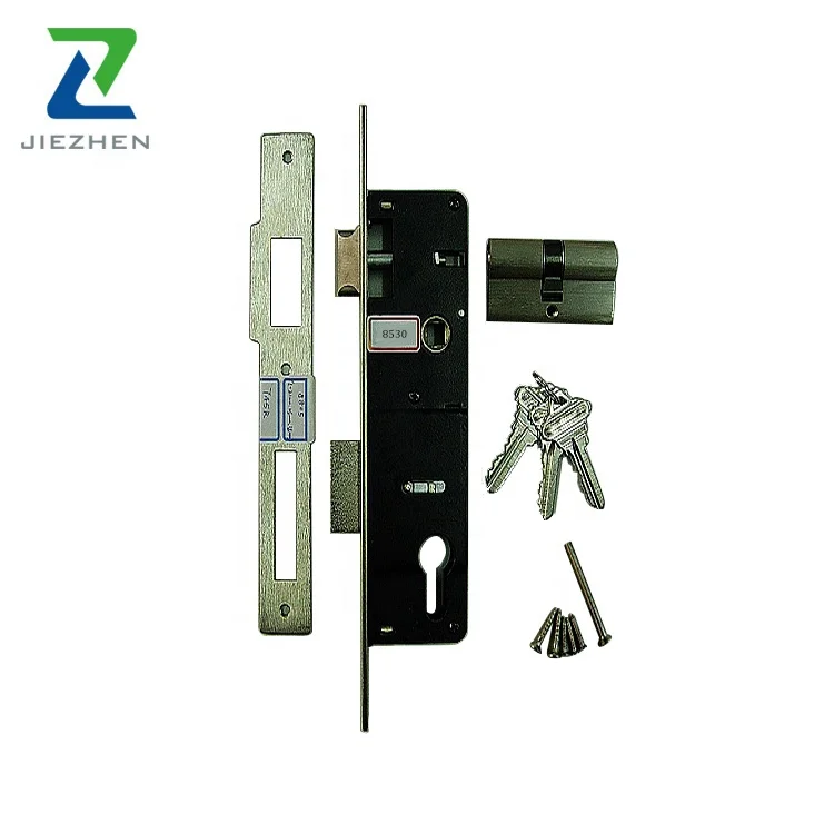 Hot sale sliding italian german bathroom aluminum wooden brass pin cylinder toilet keyless hotel mortise door lock