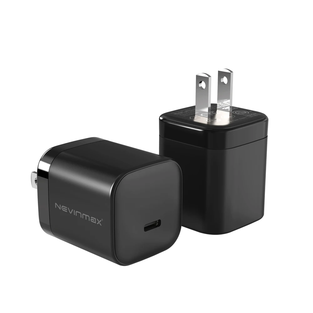  Настенное оригинальное зарядное устройство с одним портом для iPhone 12 Pro Max 20 Вт PD USB Type
