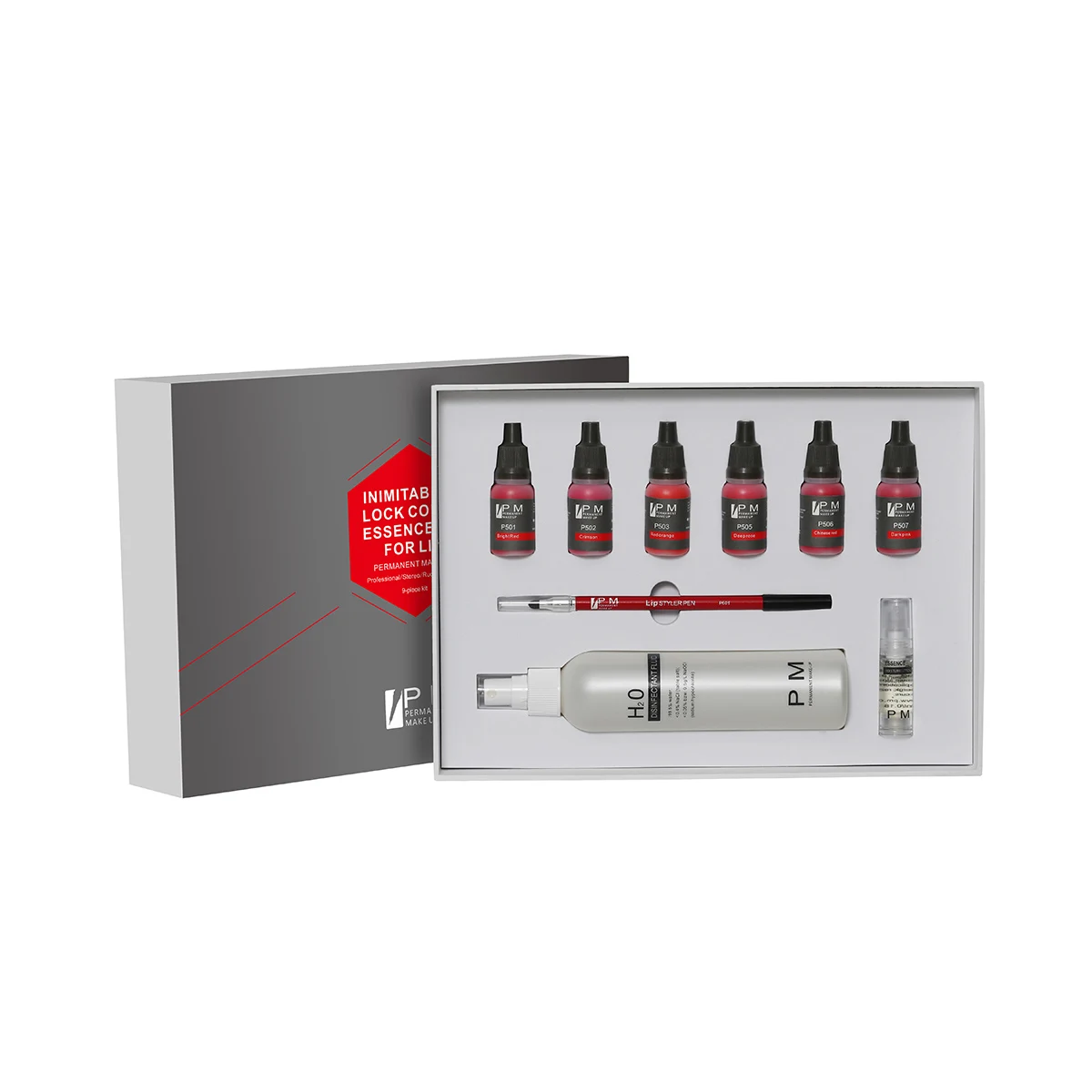 PM Safety Organic Permanent Makeup Pigment Pmu Microblading Lip Tattoo Ink Kit