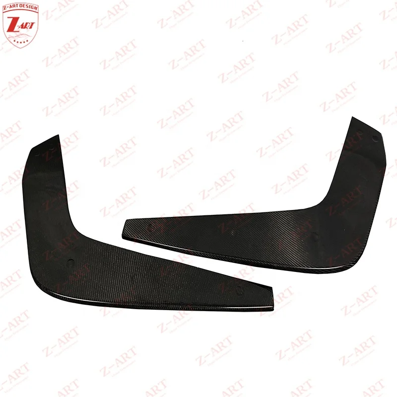 Z-ART 2017-2020 F90 M5 carbon fiber rear flap for BMW F90 carbon fiber rear bumper corner for BMW M5 rear bumper splitter