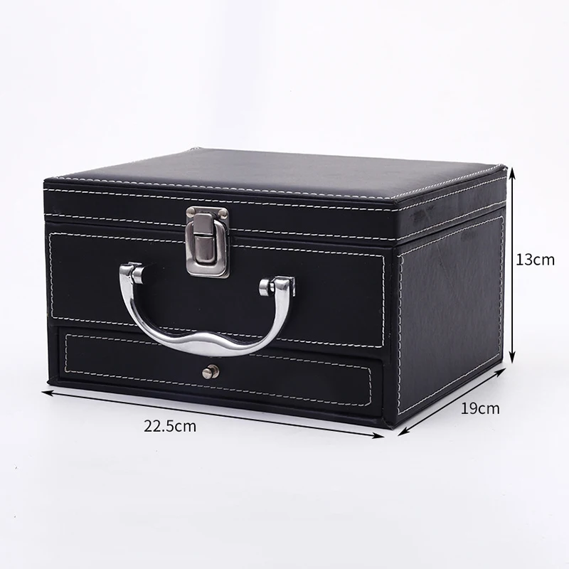 Double Layer PU Leather Box Wine Opener Set With Hot Design Wine Opener