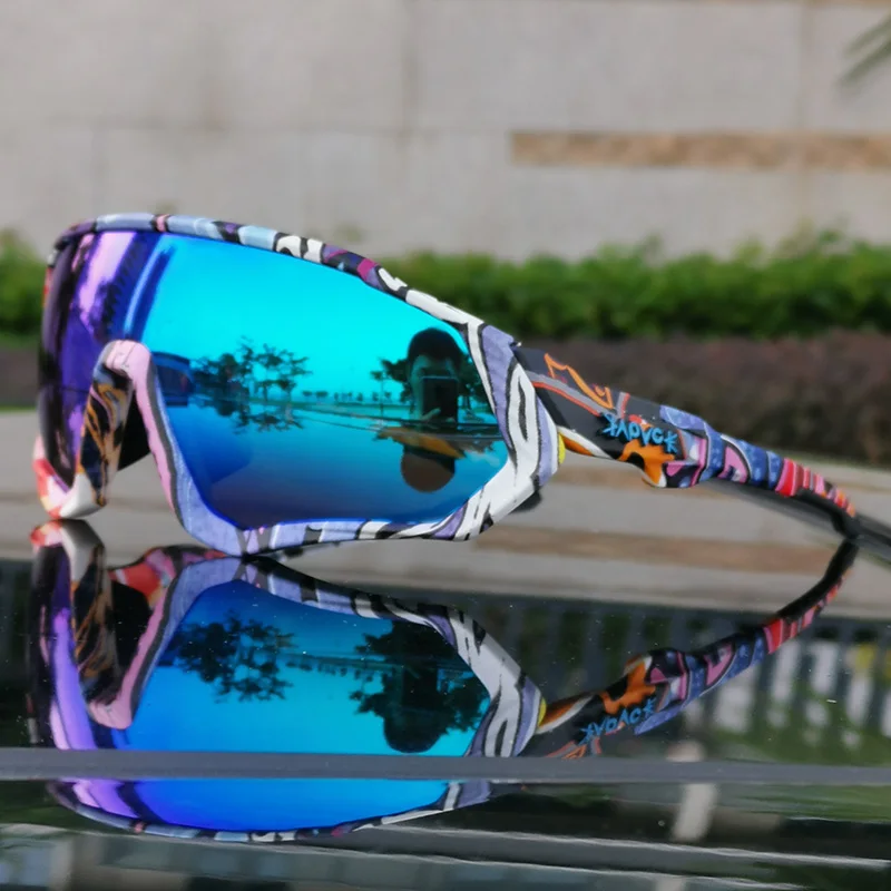 MTB Cycling Glasses Sport Outdoor Racing UV400 TR90 road bike Eyewear Anti Glare UV400 Polarized Bicycle Sunglasses