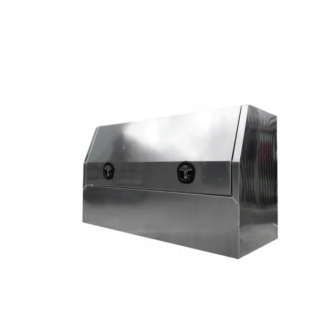 Waterproof Aluminum Plate Toolbox Side Open Tool Box Truck/Trailer bed