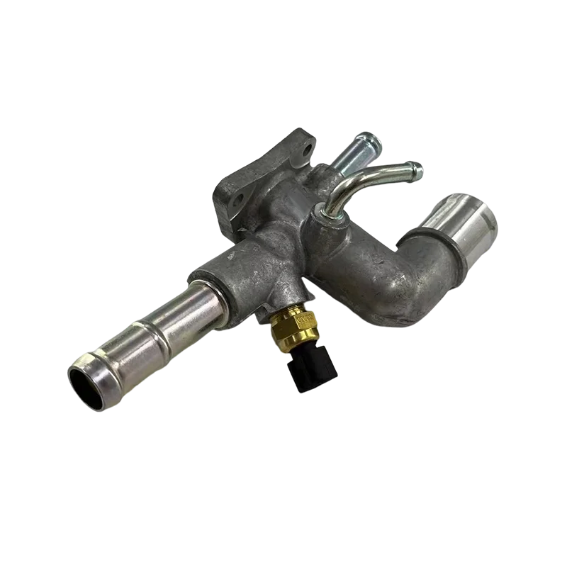 25600-2E000 Engine Coolant Thermostat Housing for 11-18 HYUNDAI KIA Water Outlet