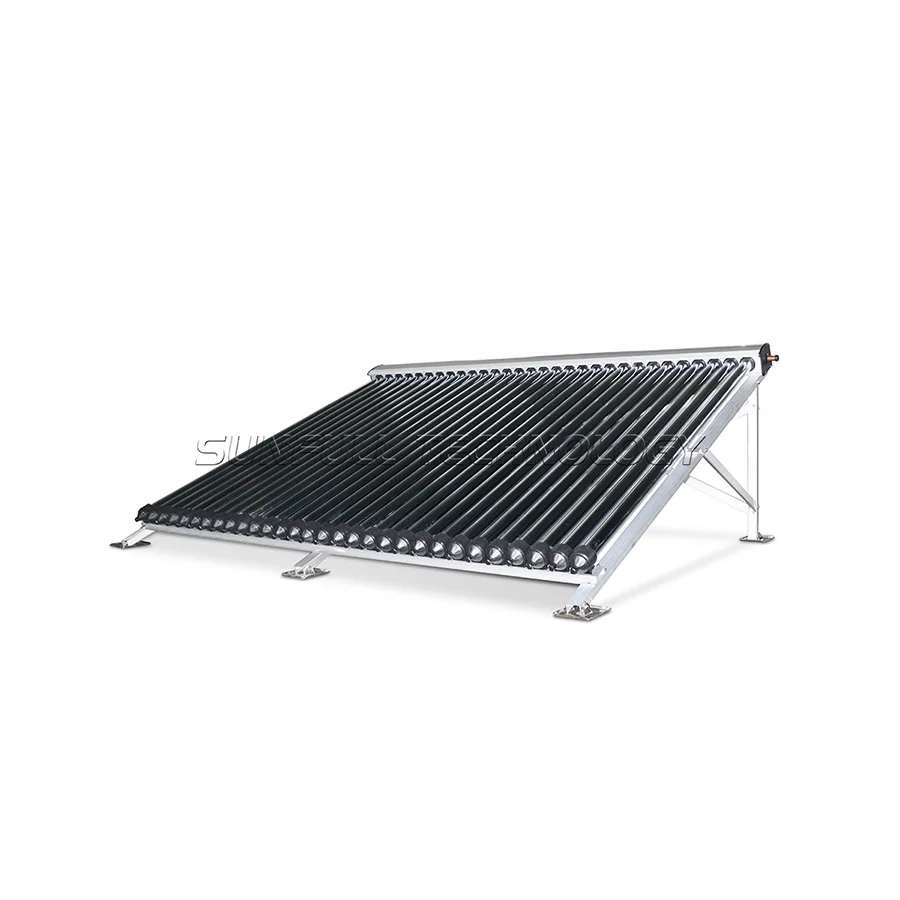 Solar Water Heating System With Heat Pipe Solar Collectors