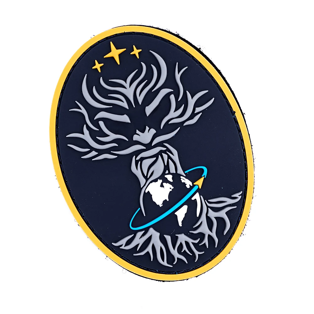 Custom Personalized 2D and 3D PVC Rubber Logo Badges for Clothing with NO MOQ and High Quality