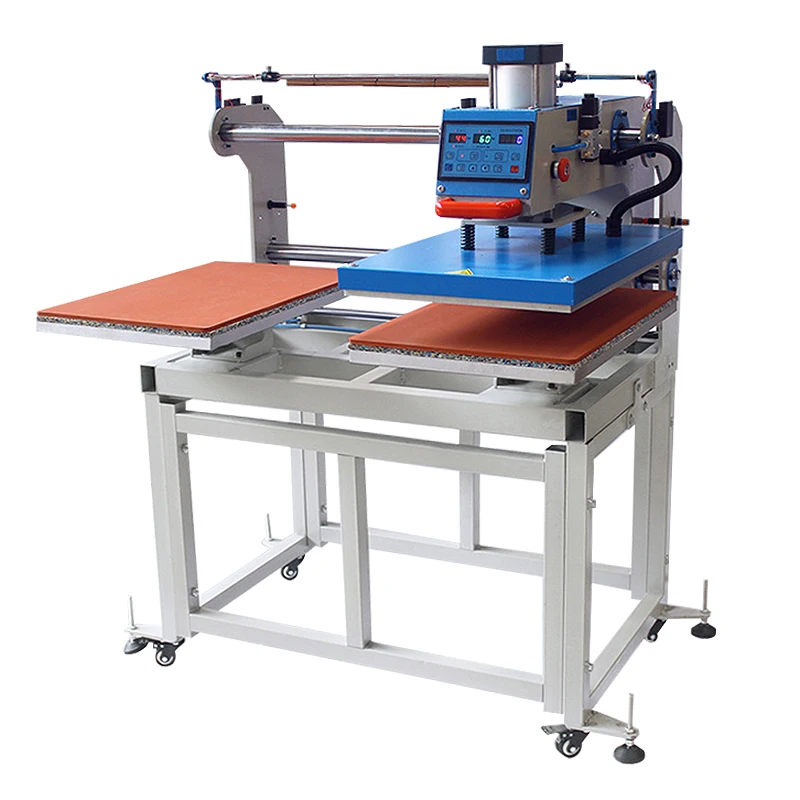 MomoTech 40*60cm Dual Station Fully Automatic Pneumatic Oil Hydraulic Multifunctional sublimation Heat Press Machines