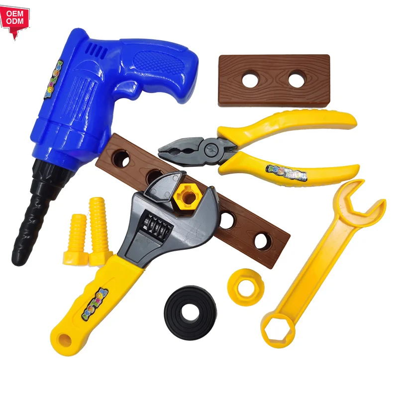 Role Play Assembling New Products Plastic Toy Tool For Pretend Play For Boy Set Repair Toys