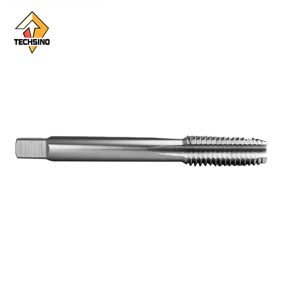 Machine Tap Set, Thread Tapping, HSS (High-Speed Steel) Taps with Coarse and Fine Handles for Machining Operations
