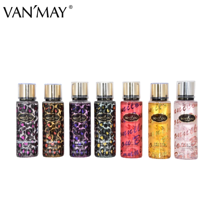 Custom body mist perfumes original body spray parfum for women body spray