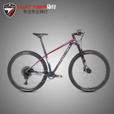 
Hot Sale Wholesale TWITTER Storm2.0 Carbon Fiber Mountain Bike SRAM Adult Bicycle 29er 