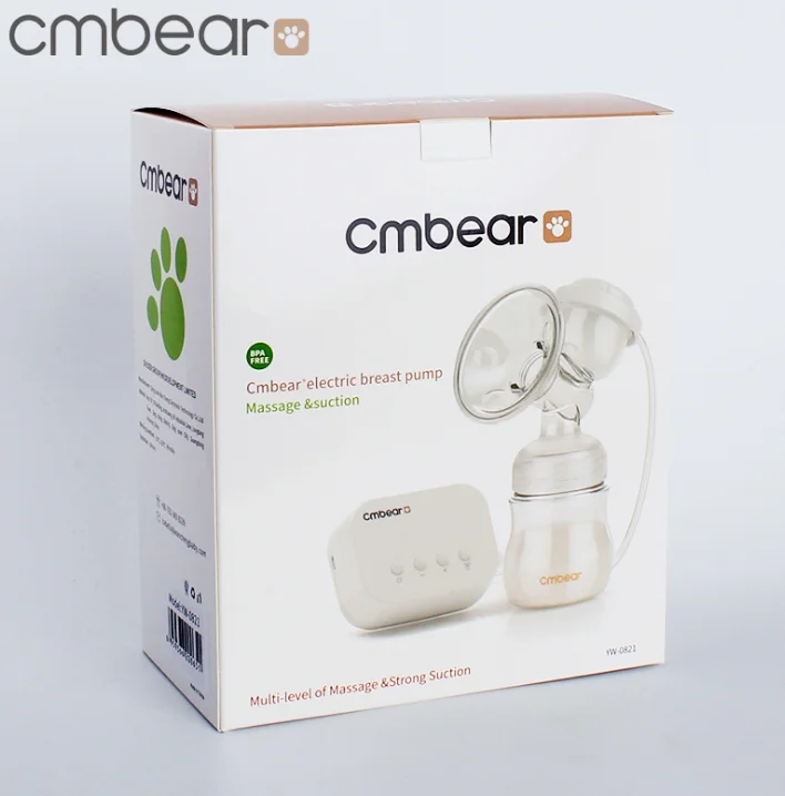 Cmbear producer good quality 12 levels strong suction  milk pumping breast pump
