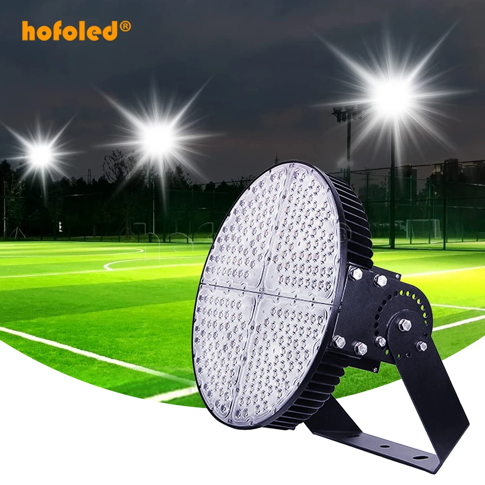600W Waterproof Led Outdoor Spotlights Flood Lighting Sport Stadium High Mast Lights