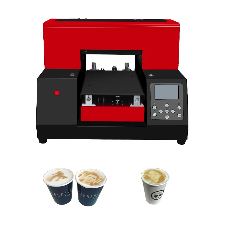 Refinecolor Digital Printer Manufacturer Supply Coffee Character Face Cafe Inkjet Printer Food Printer Edible Printing Machine