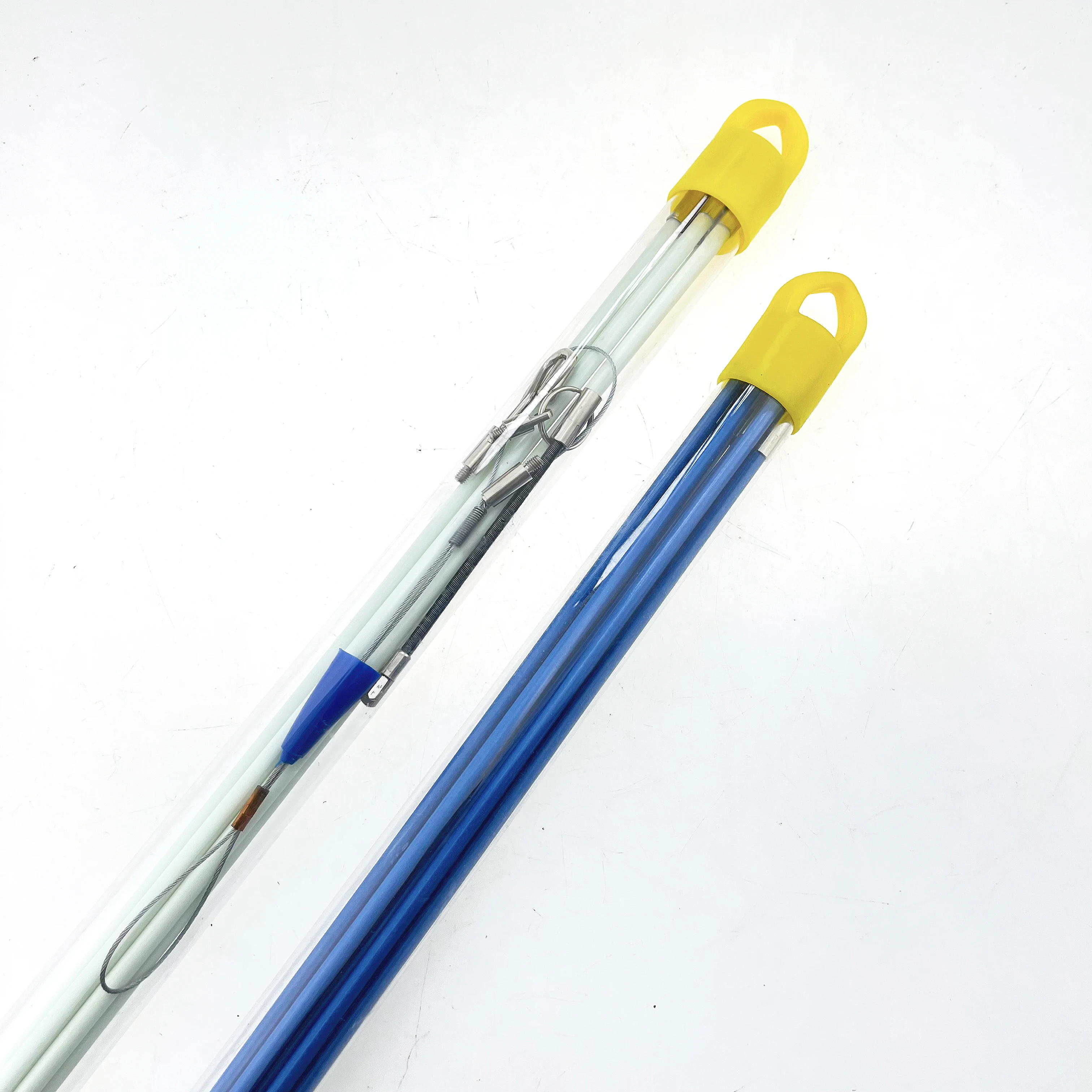 Fluorescent fiberglass Wire Puller Light Electrical Cable Puller Fish Tape in the Dark