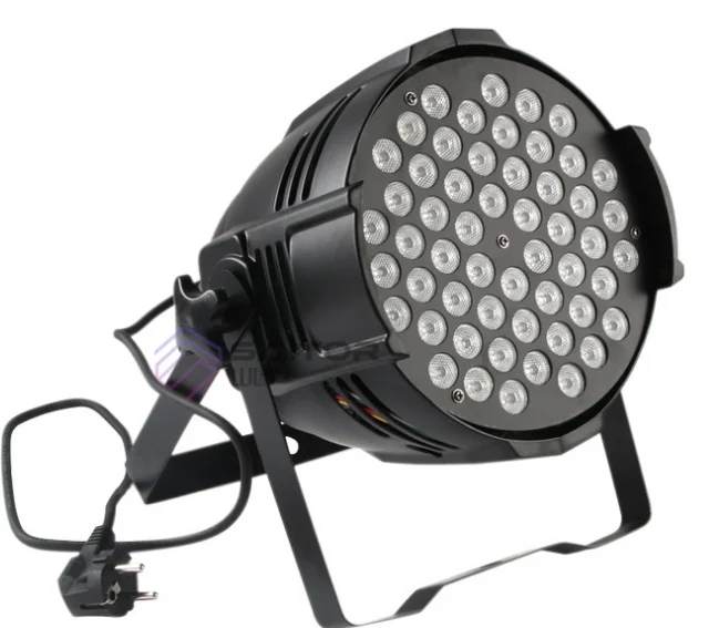 Baisun New 3W * 54RGB+UV home party  lamp Stage light