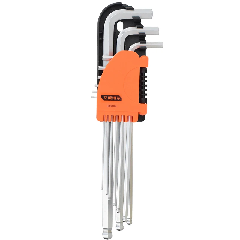 Good Quality Wrench New Design Hex Wrench Hex 9 Piece Allen Wrench Set