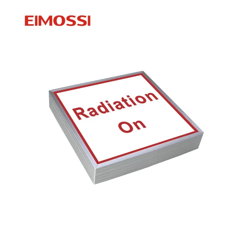 led MRI equipment sign aluminum warning sign for hospital