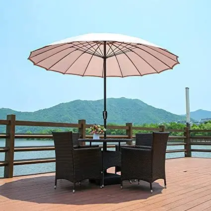 High quality multi-function  outdoor garden backyard patio  parasol umbrella