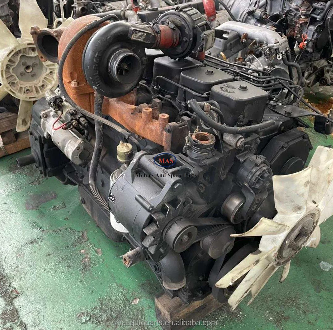 used original 6 cylinders cum mins 6BT 5.9L diesel engine