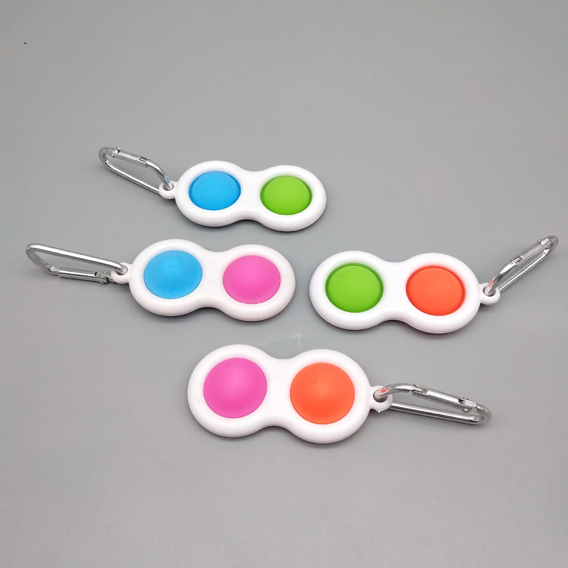 
2021 Hotsale Other Toys & Hobbies For Cute Funny Keychain Office Desk Toy,Brain Simple Dimple For Mini Simple Dimple Fidget Toys 