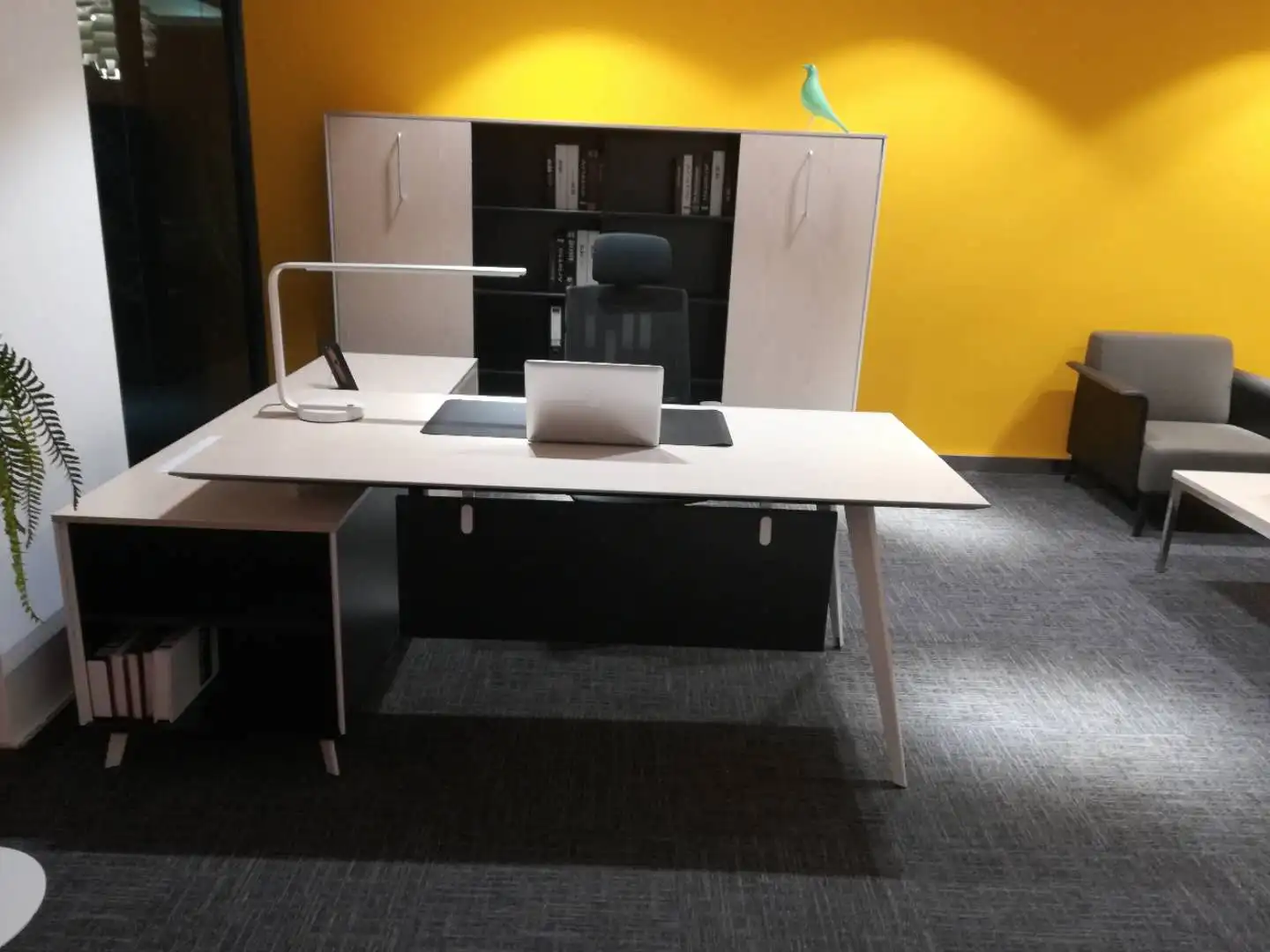 High Quality Modern Design Office Furniture L shape Director Desk