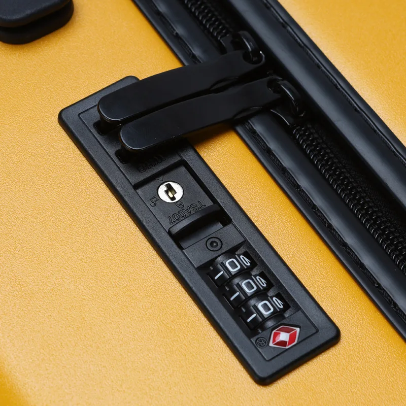 20 inches custom logo travel ABS luggage set carry-on trolley suitcases travelling bags luggage  case with tsa lock for travel