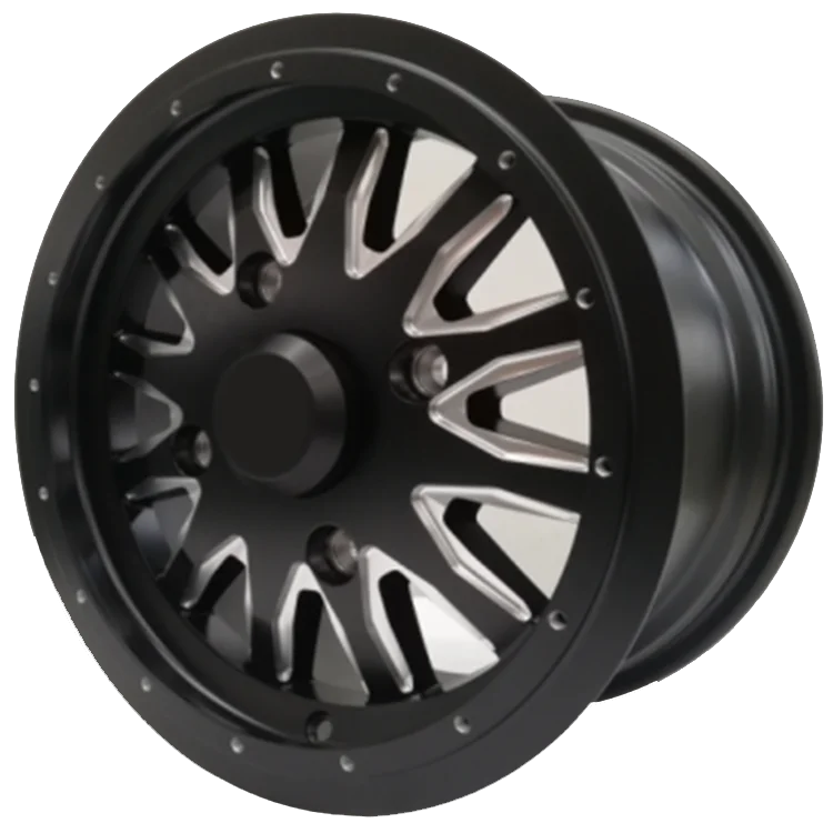 New design car rims 15 16 inch matt black chrome hardware add-on 4x156.2 wheel rims cast aluminum wheels