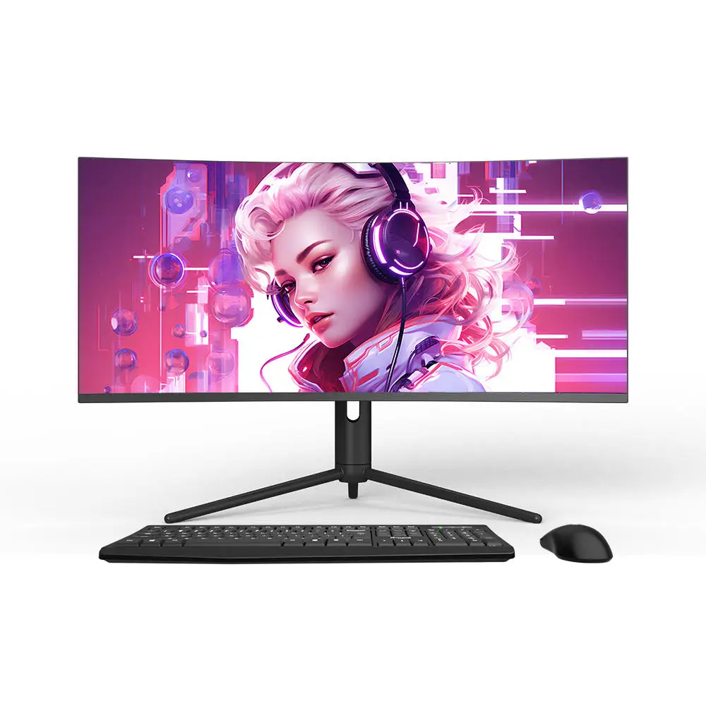 4 К 165 Гц 34 дюйма все в одном настольные игровые устройства I7 I9 H610 материнская плата RTX3060 Дискретная графическая карта игровая AIO ПК