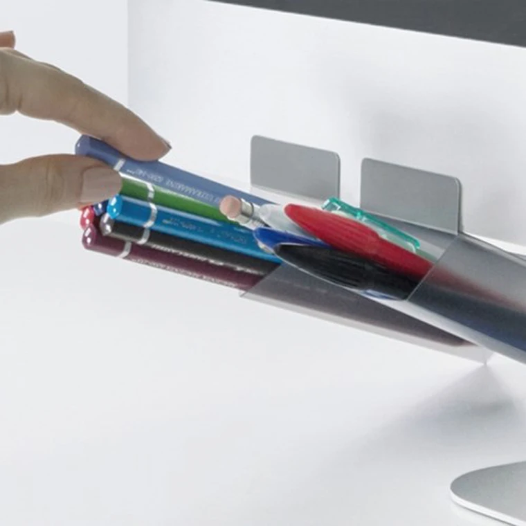 
Monitor pen holder Desk Computer Monitor Pocket Pen Holder Folding storage pen holder 3PCS 