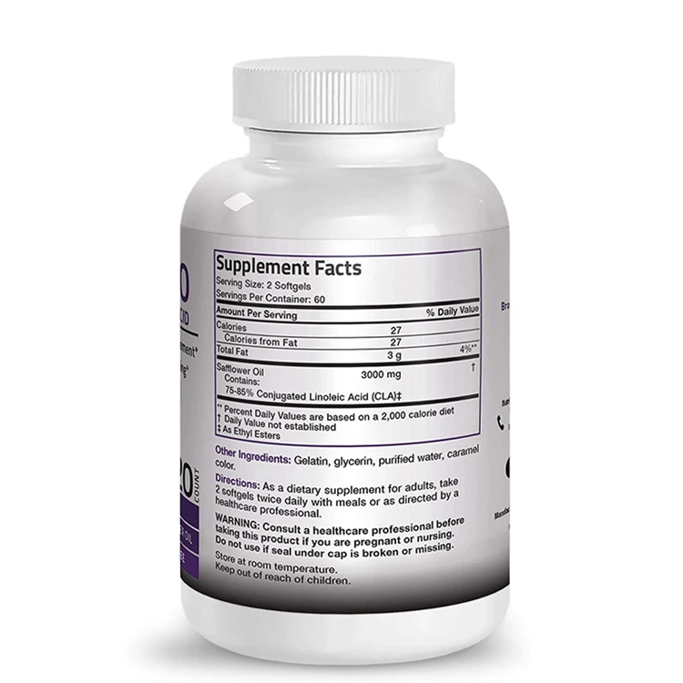 Stimulant-free CLA 3000 Conjugated Linoleic Acid Supports healthy weight management