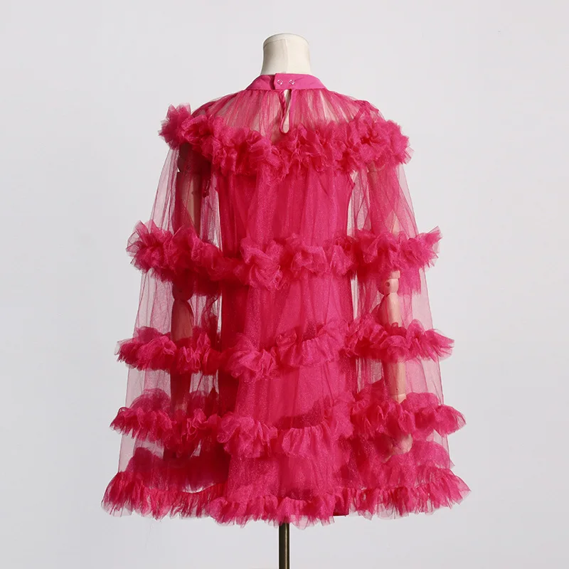 Vintage Newest Unique Casual Solid Plain Color Sexy Puffer Mini Night Club Pleated Party Casual Dresses Women