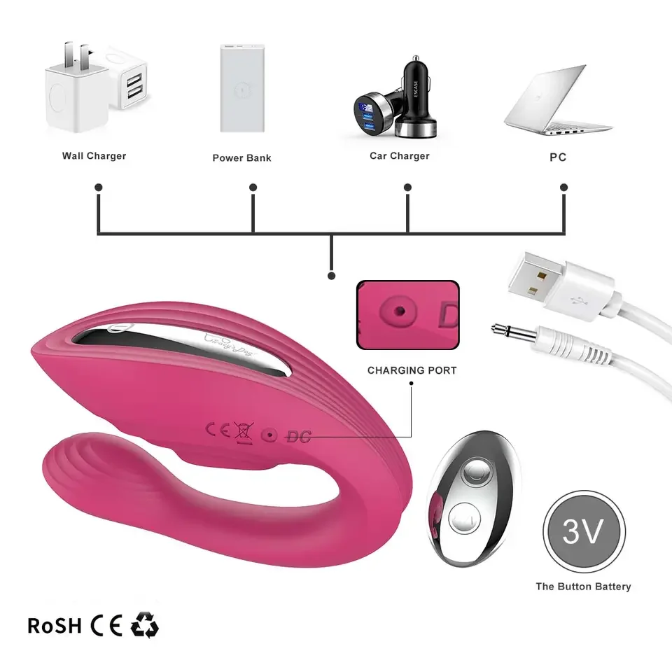 Wireless Remote Control Clitoral Stimulation Sexual Vibrator For Women Wearable Butterfly Panty Vibrator