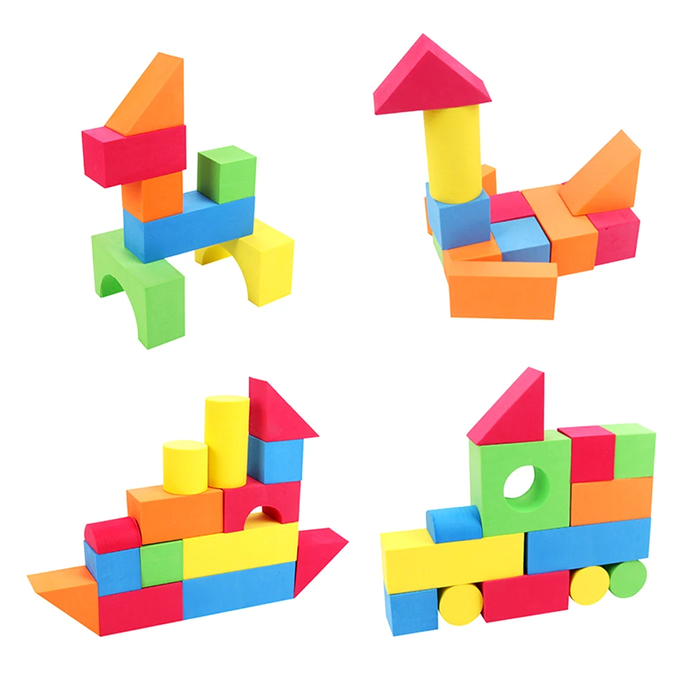 Building Blocks Baby Big Building Blocks Children Educational Toys Eva Game Foam Brick Toy