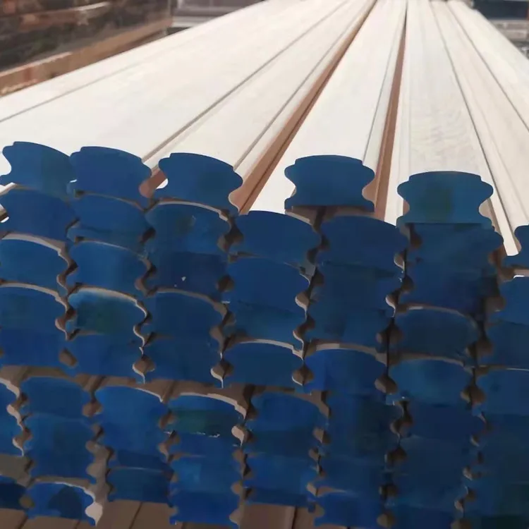 Customized wholesale beech wood handrail  Beech solid wood stair handrail for sale