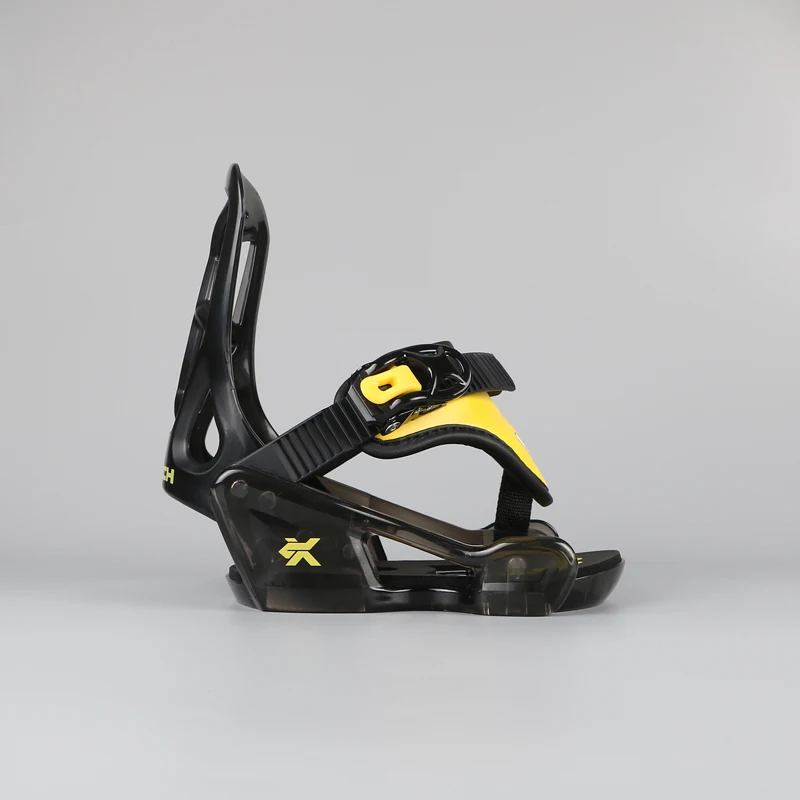 Adjustable Yellow Union Custom Alpine Skis Snowboard Bindings