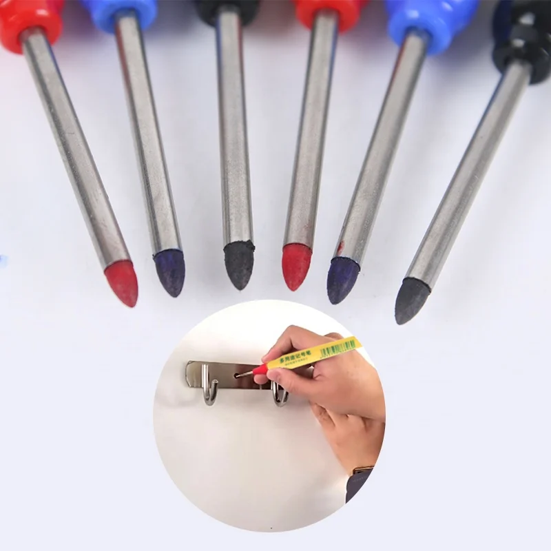 Water Resistance 30mm  20mm Long Nib Markers Deep Hole Marker Pen for Production Mark House Decoration