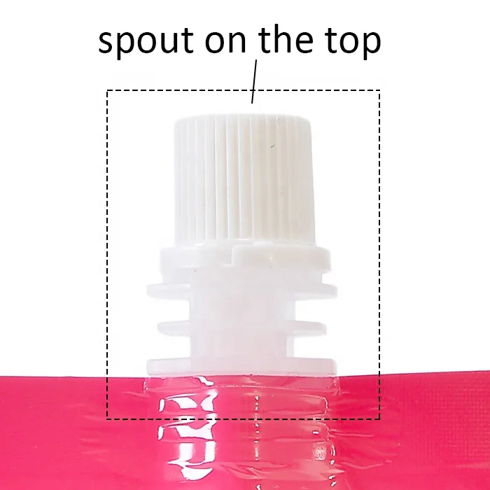 Ламинированный материал с высоким барьером мешок носиком для лосьона