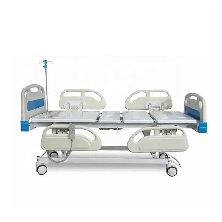 Modern Design Hospital Nursing Bed Electric 5 Functions Turn over Bed for Patients Made of Durable Steel Metal