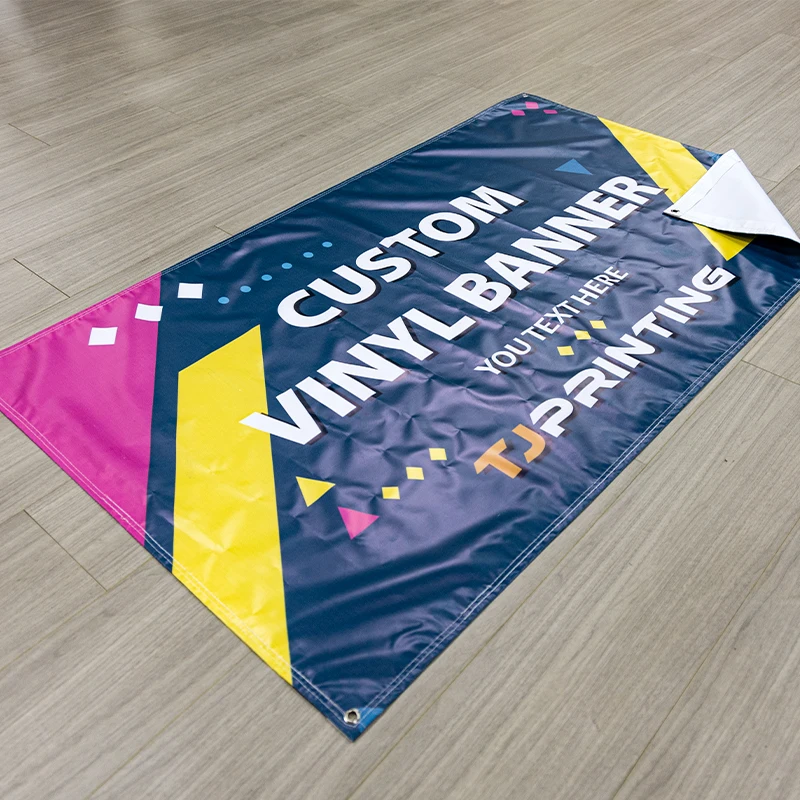 CMYK Color Printed 3x5 4x6 10x20 ft Vinyl Banner 11Oz 13 Oz 18 Oz Solid Vinyl Sign Banner