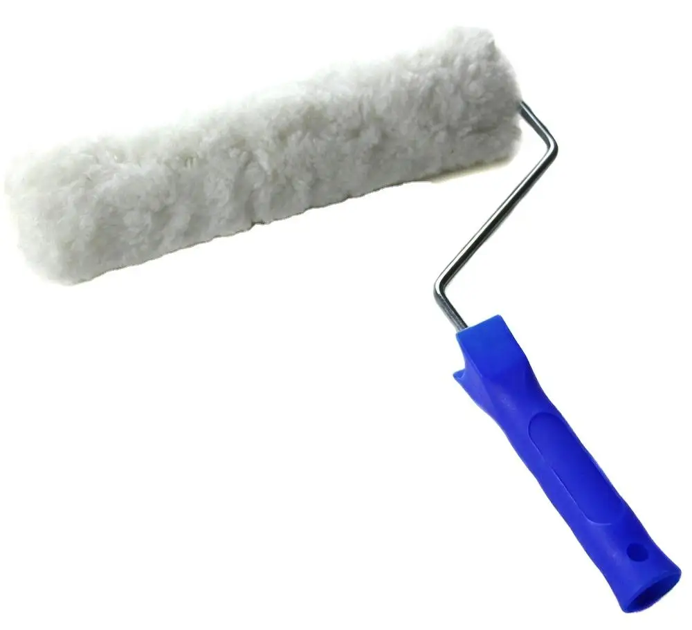 Lightweight Aluminum Rod Frame Decorative Paint Roller Ceiling Use Roller Brush Paint Printing Paint Roller Manufacturer