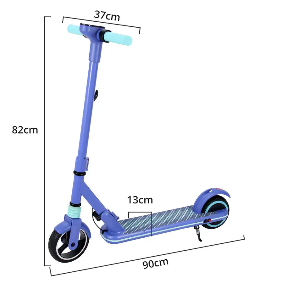 Best Quality Custom  Electric Scooter Popular with EU certificate CE 130W 24V 2.5Ah 15km/h Motor 2 Wheel for children