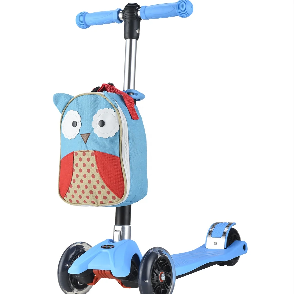 Fashionable new maxi kids kick scooter with bag for riding toy, new kickboard scooter