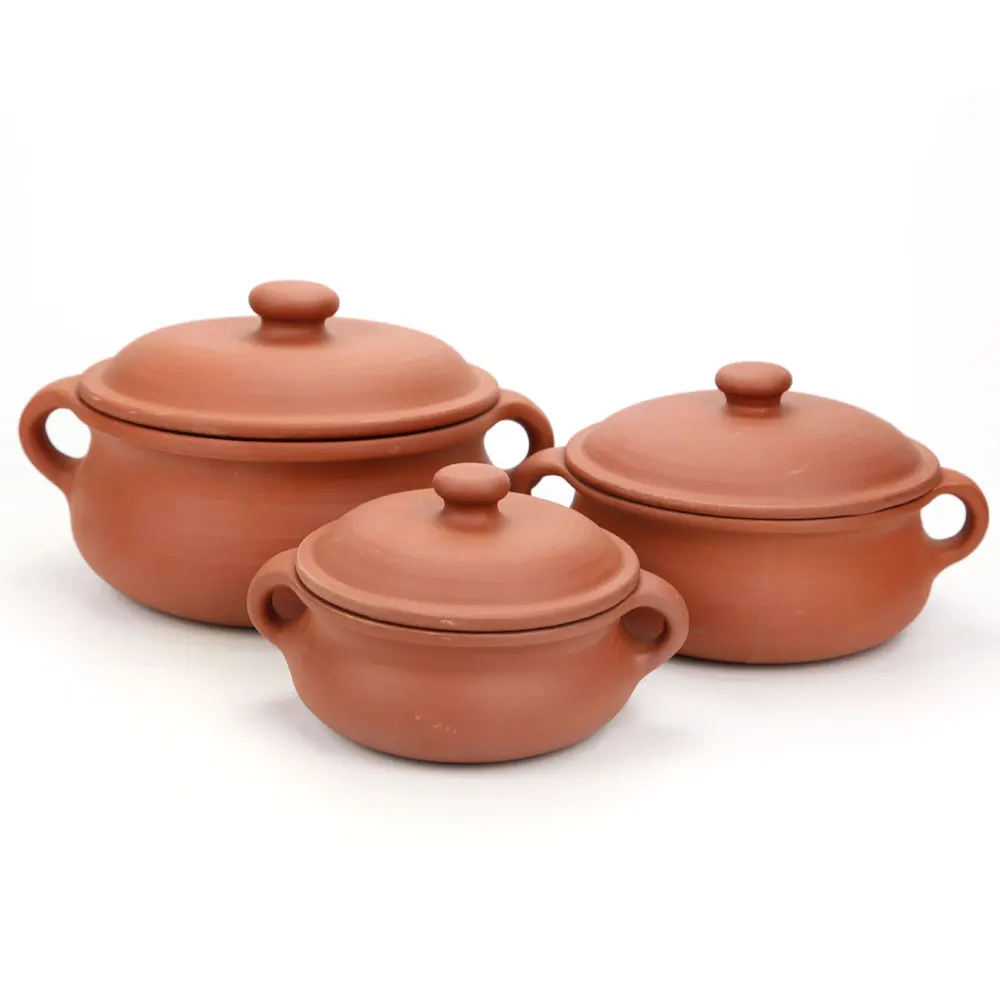 
China Manufactory Terracotta Dining Set with lid 
