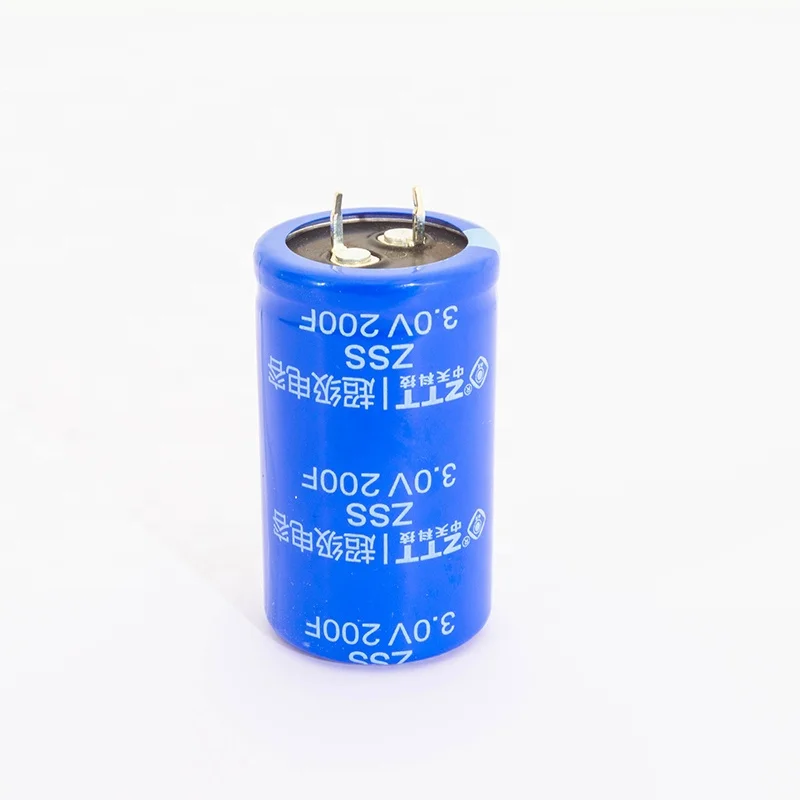 Guaranteed quality proper price snap-in  supercapacitor 3.0V 200F supercapacitor Ultracapacitor 3.0V 200F, EDLC super-capacitor