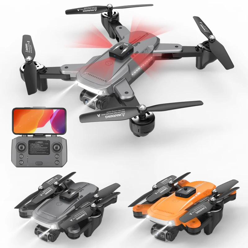 Flyxinsim S7 With Drones FPV Video Camera 4K HD And GPS 5G 6 Axis Obstacle  Motors Long Range Professional Drones