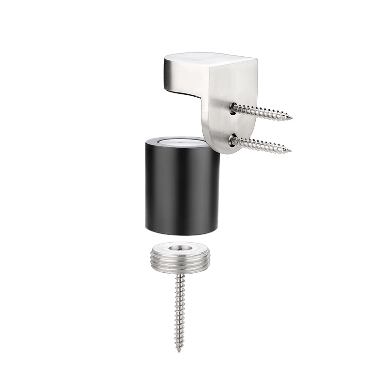 Powerful Door Suction Catch Invisible Anti-collision Stainless Steel Magnetic Door Stopper