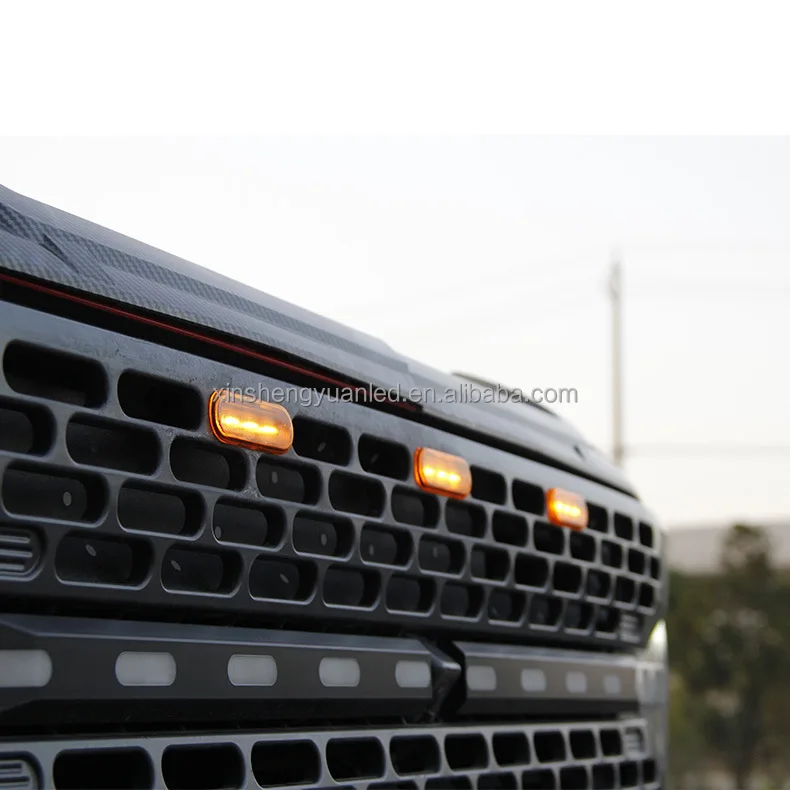 Hot sale New Design Car bumper Body Kit Front Radiator Grille for Ford BRONCO 2021-2023 Matte Glossy black