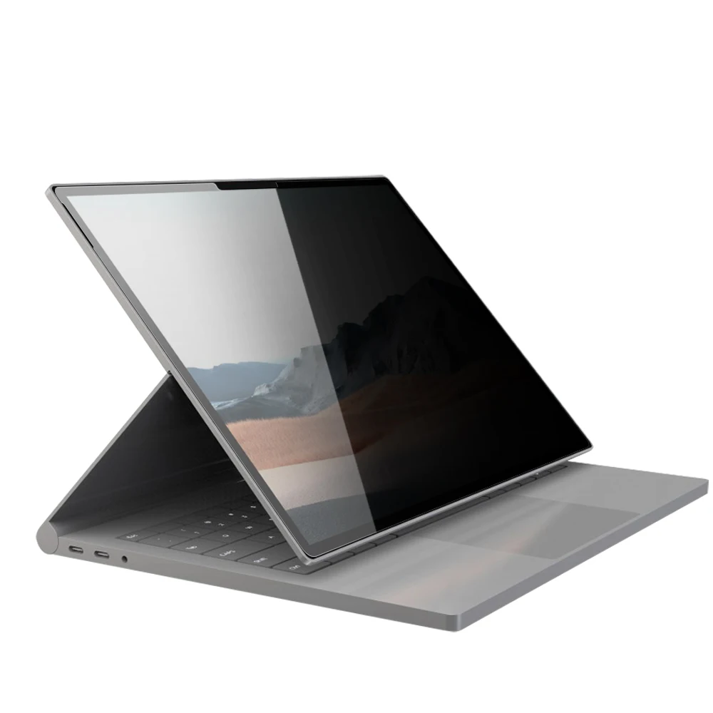 Custom Laptop Anti Spy Screen Protector Film Removable Privacy Filter For Surface Book 2